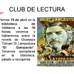 club de lectura el gatopardo