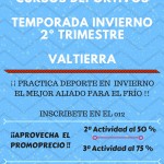 CURSOS DEPORTIVOSTAMPORADA OTOÑO-INVIERNO