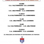 TORNEO ALEVIN SEMANA SANTA