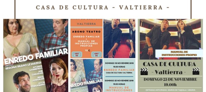 CASA DE CULTURA – TEATRO otoño 2018