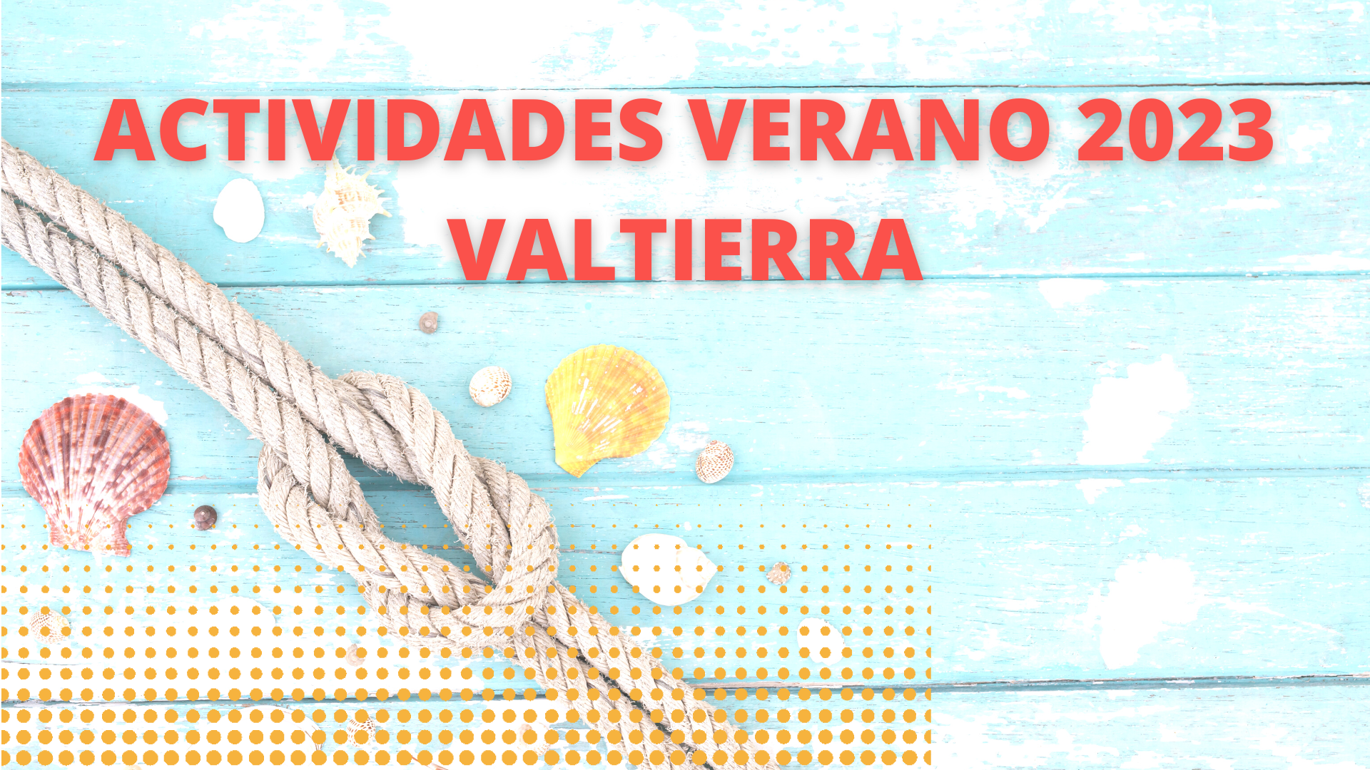 Agenda cultural y deportiva verano 2023 Valtierra